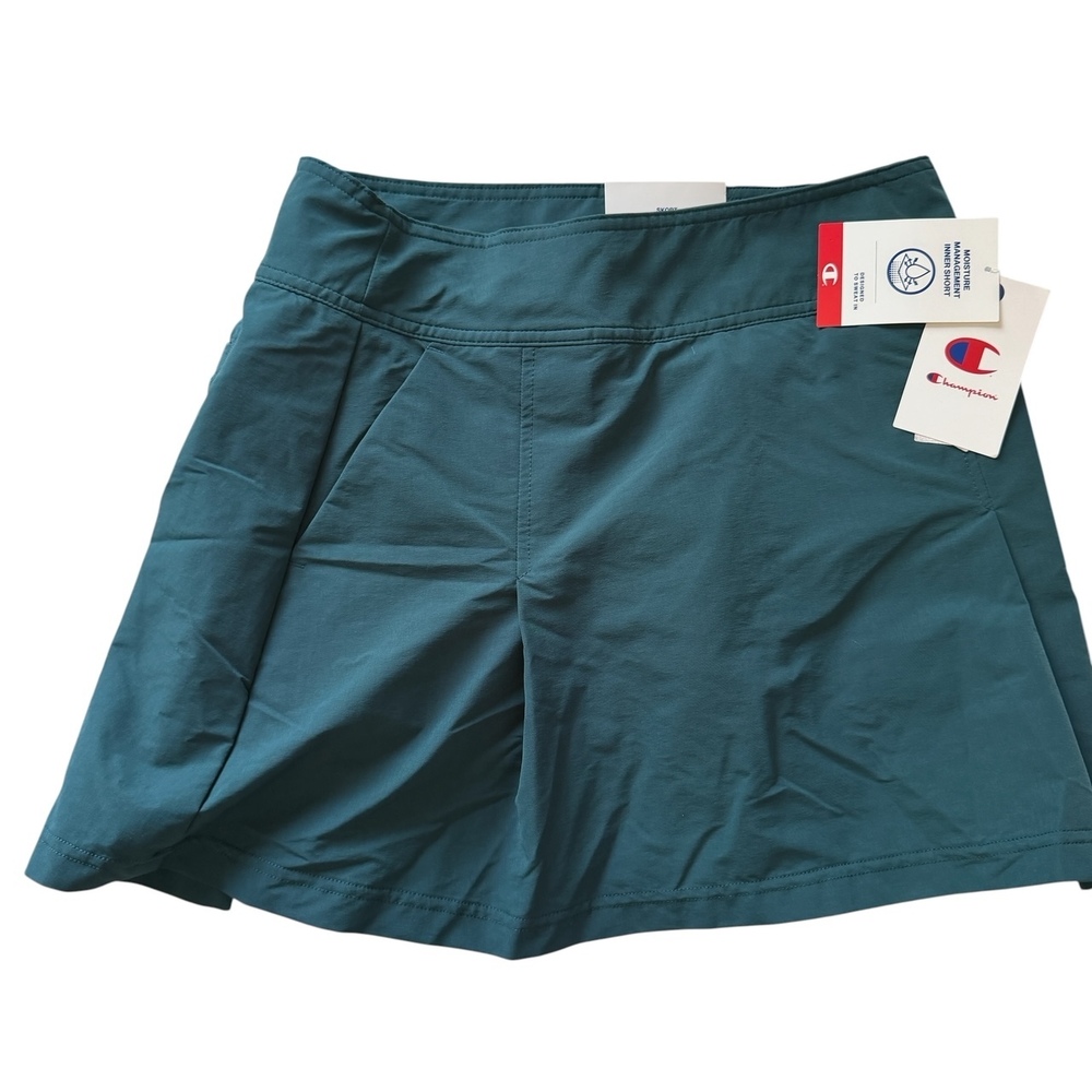 Champion Womens Pleated Skort  Tennis/Golf - Teal Blue - Size 6 *NWT*